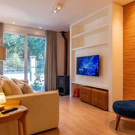 Апартаменты Rosa Edificio Bellagio Canela Com Infraestrutura Completa Экстерьер фото