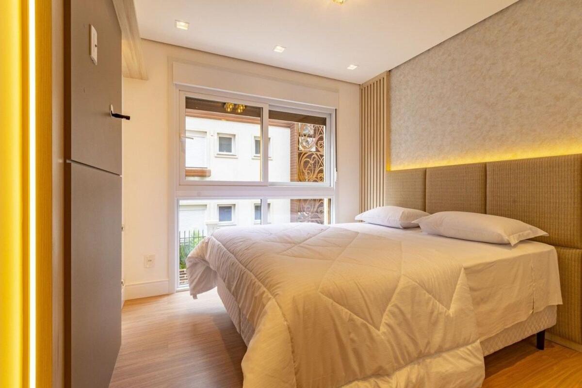 Апартаменты Rosa Edificio Bellagio Canela Com Infraestrutura Completa Экстерьер фото