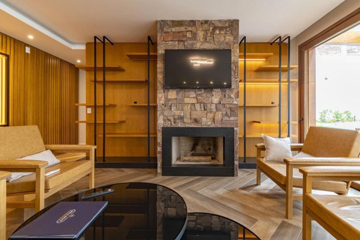 Апартаменты Rosa Edificio Bellagio Canela Com Infraestrutura Completa Экстерьер фото
