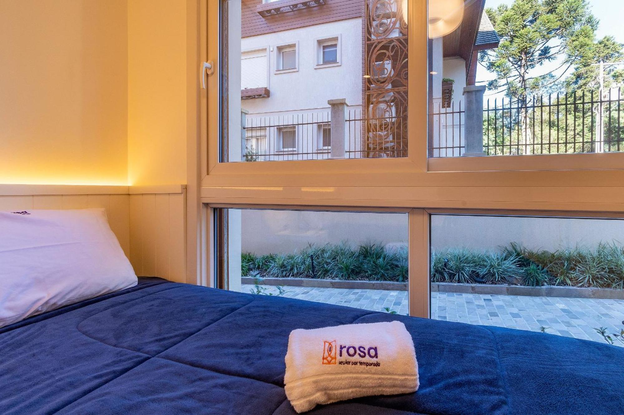 Апартаменты Rosa Edificio Bellagio Canela Com Infraestrutura Completa Экстерьер фото
